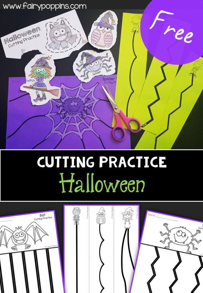 Cutting Practice Activities For Kids Fairy Poppins